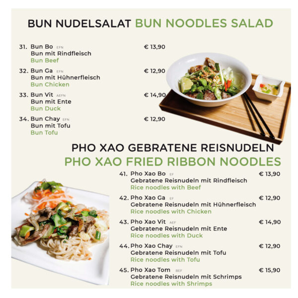 Pho You - Vietnamesisches Restaurant - Graz - Gebratene Reisnudeln